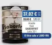 Cuevas Cash Saborfrit - aceite freir oferta