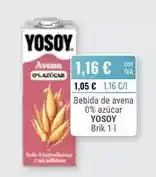 Cuevas Cash Yosoy - bebida de avena 0% azucar oferta