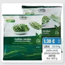 Cuevas Cash Artiq - judia verde plana/ redonda oferta