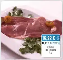 Cuevas Cash Filetes de ternera oferta