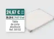 Cuevas Cash Tabla de corte oferta