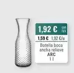 Cuevas Cash Arc botella boca ancha relieve oferta