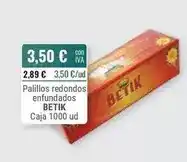 Cuevas Cash Betik - palillos redondos enfundados oferta