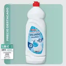 Cuevas Cash Spar - lavavajillas liquido oferta
