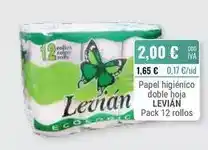 Cuevas Cash Levian - papel higienico doble hoja oferta