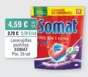 Cuevas Cash Somat - lavavajillas pastillas oferta