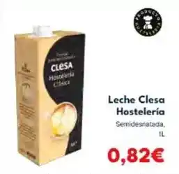 Clesa - leche hostelería semidesnatada