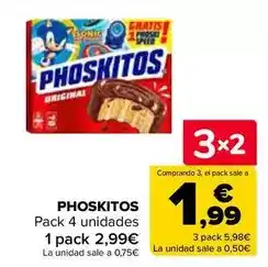 Carrefour Phoskitos - pack 4 oferta