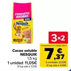 Carrefour Nesquik - cacao soluble oferta