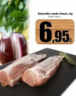 Super Alcoop Alcoop - solomillo cerdo fresco, origen: españa oferta
