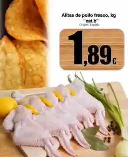 Super Alcoop Alcoop - alitas de pollo fresco, origen: españa oferta