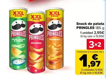 Carrefour Pringles - snack de patata oferta