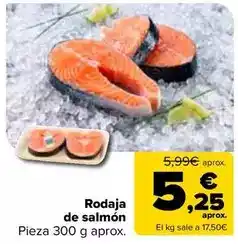 Carrefour Rodaja de salmon oferta