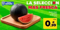 Carrefour Carrefour el mercado - sandia negra oferta