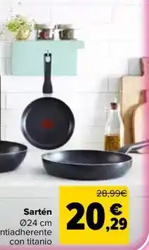 Carrefour Tefal - sarten oferta