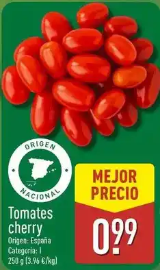 ALDI Tomates cherry oferta