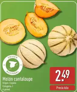 ALDI Melon cantaloupe oferta