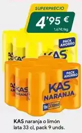 Masymas Kas - naranja o limón oferta