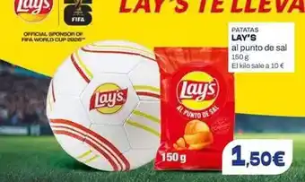 Masymas Lay's - patatas al punto de sal oferta
