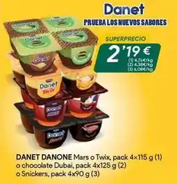 Masymas Danone - danet mars o twix oferta