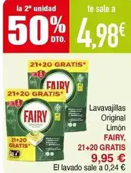 Masymas Fairy - lavavajillas original limón oferta