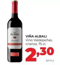 Alimerka Viña albali - vino valdepenas, crianza oferta