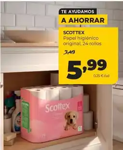 Alimerka Scottex - papel higienico original oferta