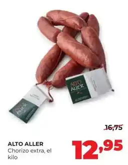 Alimerka Alto aller - chorizo extra oferta