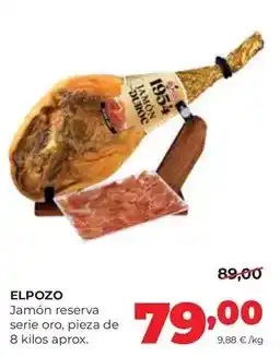 Alimerka Elpozo - jamón reserva serie oro oferta