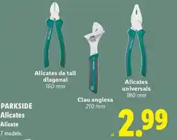 Lidl Parkside - alicate oferta