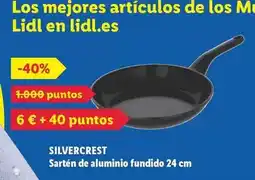 Lidl Silvercrest - sartén de aluminio fundido 24 cm oferta