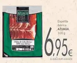 Valvi Supermercats Azuaga - espatlla iberica oferta