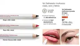 Yanbal Ya! delineador multiusos a prueba de agua oferta