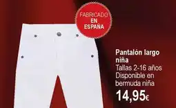 E.Leclerc Pantalón largo niña oferta