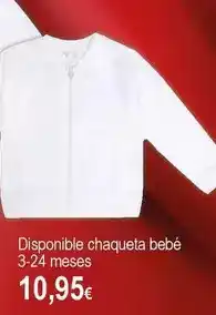 E.Leclerc Disponible chaqueta bebe oferta