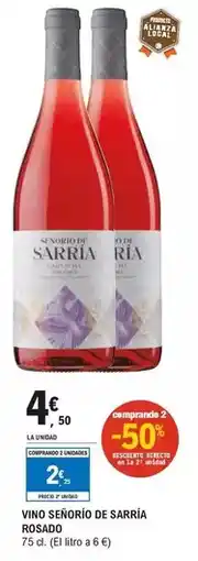 E.Leclerc Señorío de sarría - vino oferta