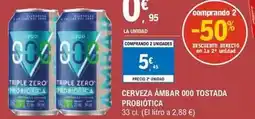 E.Leclerc Ambar - cerveza 000 tostada probiotica oferta