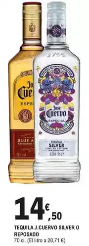 E.Leclerc Jose cuervo - tequila silver oferta