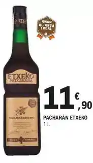 E.Leclerc Etxeko - pacharán oferta