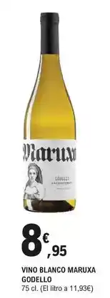 E.Leclerc Cune - vino blanco maruxa godello oferta