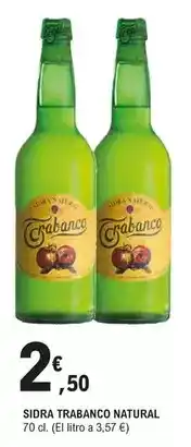 E.Leclerc Trabanco - sidra natural oferta