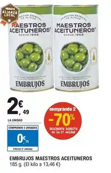 E.Leclerc Maestros aceituneros - embrujos oferta
