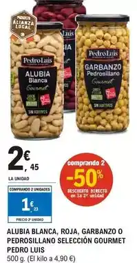 E.Leclerc Pedro luís - alubia blanca seleccion gourmet oferta
