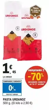 E.Leclerc Urdanoz - pasta oferta