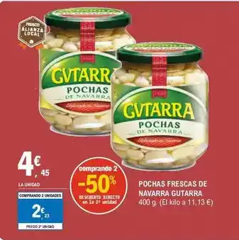 E.Leclerc Gvtarra - pochas frescas de navarra oferta