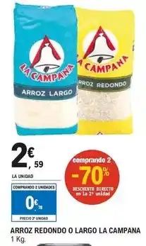 E.Leclerc La campana - arroz redondo oferta
