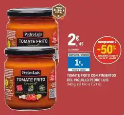 E.Leclerc Pedro luís - tomate frito con pimientos del piquillo oferta