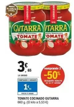 E.Leclerc Gvtarra - tomate cocinado oferta