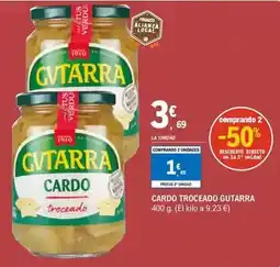 E.Leclerc Gvtarra - cardo troceado oferta