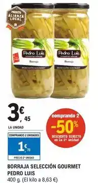 E.Leclerc Pedro luís - bordaja selección gourmet oferta